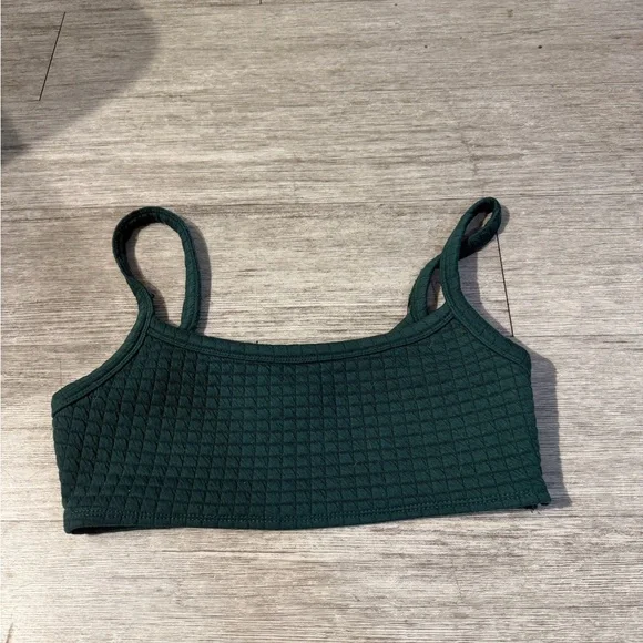 Princess Polly Arabella Green Crop Top - Picture 2 of 3